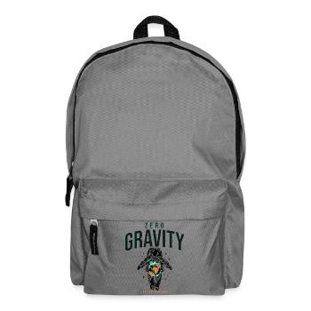 Zero Gravity Astronaut Earth Space - Backpack - elephant grey - Front