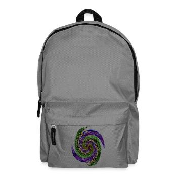 Tourbillon de couleur Vortex néon - Sac à dos - gris éléphant - Devant