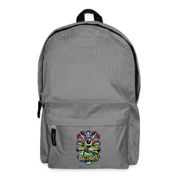 Ego Tod Psytrance – Rave-Outfit Psy Trance Goa - Rucksack - Mittelgrau - Vorne