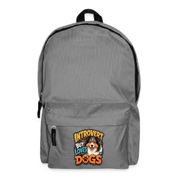 Shetland Shepherd - Backpack - elephant grey - Front