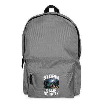 Storm Camp Society Camping - Backpack - elephant grey - Front