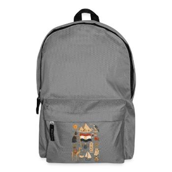 Ägypten | Pyramiden, Nil & Antike - Backpack - elephant grey - Front