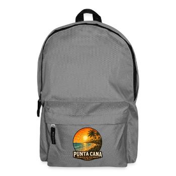 Punta Cana Dominican Republic Caribbean Holidays - Backpack - elephant grey - Front