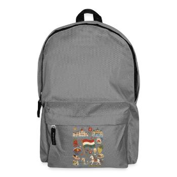 Hungary | Budapest, Puszta & Enjoyment - Backpack - elephant grey - Front