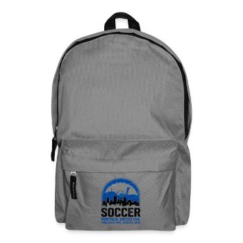 Montreal Soccer Fan Toujours Fier Always Loud - Rucksack - Mittelgrau - Vorne