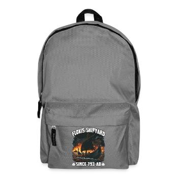 Viking Ship Flame Horizon - Backpack - elephant grey - Front