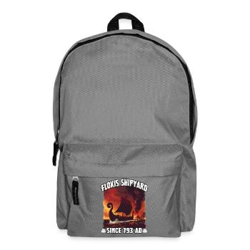 Floki Shipyard Fire 193AD - Backpack - elephant grey - Front