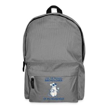 Main breadwinner of the household mouse - Backpack - elephant grey - Front