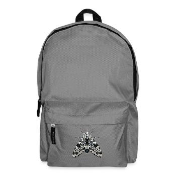 Giant Leopard Moth Hypercompe scribonia Realistic  - Backpack - elephant grey - Front