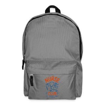 Nurse t-shirt design - Backpack - elephant grey - Front