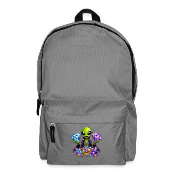 Mage du trésor extraterrestre - Sac à dos - gris éléphant - Devant