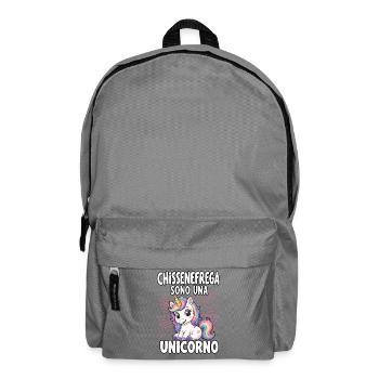  Wen Kümmert Es, Ich Bin Ein Magisches Und - Rucksack - Mittelgrau - Vorne