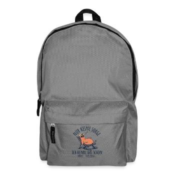 Ich Hendl Das Schon Später Vielleicht Huhn Spruch - Rucksack - Mittelgrau - Vorne