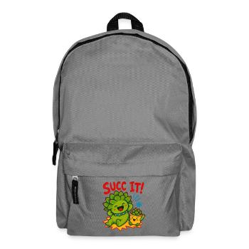 Urban Gardening Succ It Grow Your Own - Backpack - elephant grey - Front