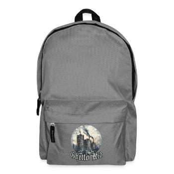 Ghetto Kid Cityscape - Backpack - elephant grey - Front