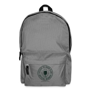 Bier Lecker Pilsken Club Ruhrpott Pils Bierchen - Rucksack - Mittelgrau - Vorne