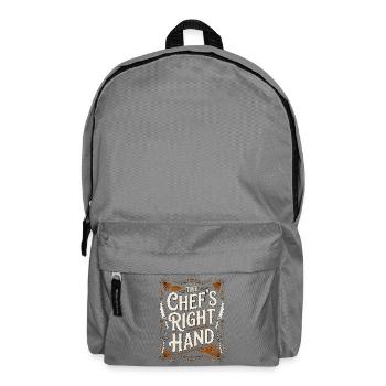 Sous Chef The Chef's Right Hand Culinary Arts - Rucksack - Mittelgrau - Vorne