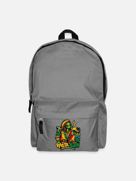 Rasta Alien - Rucksack - Mittelgrau
