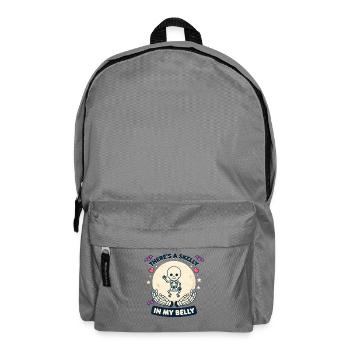 Skelly-Mondbauch - Rucksack - Mittelgrau - Vorne