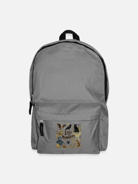 Love The Misunderstood Tiere Nacht Natur Gothic - Rucksack - Mittelgrau