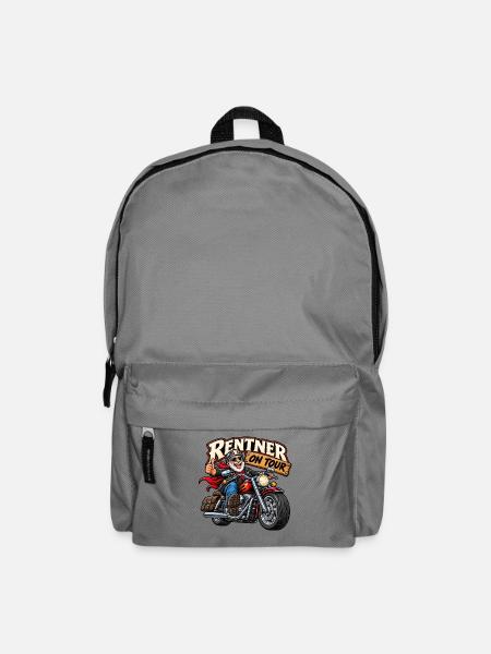 Rentner on Tour - Rucksack - Mittelgrau