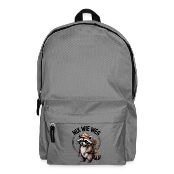 Outdoor Waschbär - Rucksack - Mittelgrau - Vorne