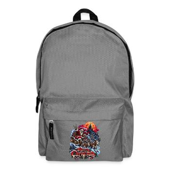 Gothic Santa Schlitten - Rucksack - Mittelgrau - Vorne