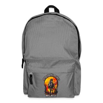 Wildland Feuerwehr Held der Waldbrandbekämpfung - Rucksack - Mittelgrau - Vorne