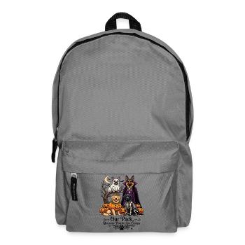 Hunde Halloween Hound Parade - Rucksack - Mittelgrau - Vorne
