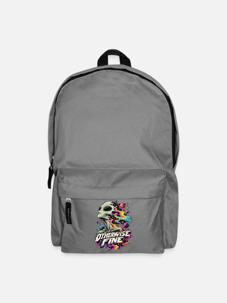 Alien Cosmic Flux - Rucksack - Mittelgrau