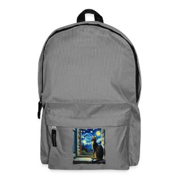 Orientalisch Kurzhaar Starry Night - Rucksack - Mittelgrau - Vorne
