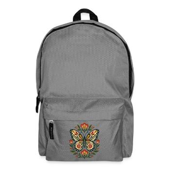 Schmetterlinge Schöner Schmetterling - Rucksack - Mittelgrau - Vorne