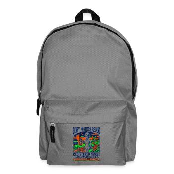 Derry Northern Ireland Registered Nurse Samhain - Rucksack - Mittelgrau - Vorne