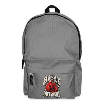 Bruchstein Boxen Kraft-Punch - Rucksack - Mittelgrau - Vorne