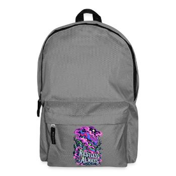 Neon Drache Graffiti Restless Always - Rucksack - Mittelgrau - Vorne