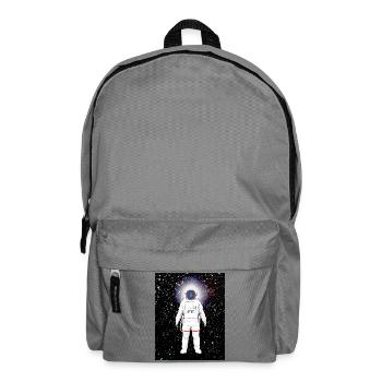 Astronaut im Farbspektrum - Rucksack - Mittelgrau - Vorne