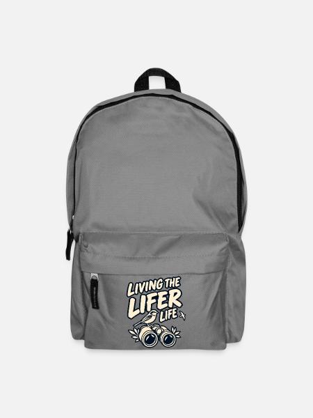 Das Leben des Lebens - Rucksack - Mittelgrau