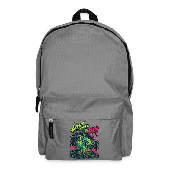 Letzte Zombies Party - Rucksack - Mittelgrau - Vorne