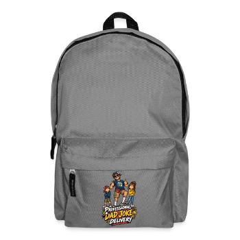 Professioneller Dad-Witzlieferant - Rucksack - Mittelgrau - Vorne