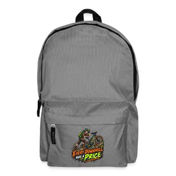 Downhill MTB Preis-Statement - Rucksack - Mittelgrau - Vorne