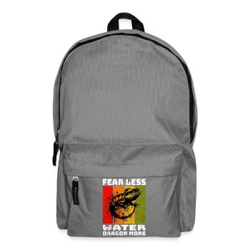 Chinesische Wasseragame - Rucksack - Mittelgrau - Vorne