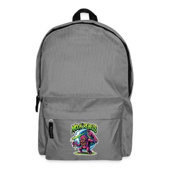  Moon Rebels Alien Monster Horror Halloween - Rucksack - Mittelgrau - Vorne