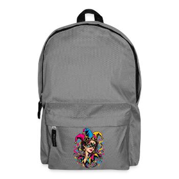 Carnival Jesterin Farbexplosion - Rucksack - Mittelgrau - Vorne