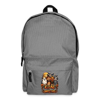 Cani perché le persone sono inquietanti Halloween - Rucksack - Mittelgrau - Vorne