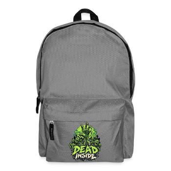 Zombie Hand Dead Inside - Rucksack - Mittelgrau - Vorne