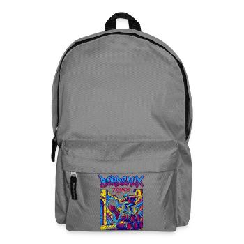 Bordeaux France Urban Skateboarding Wine Culture - Rucksack - Mittelgrau - Vorne