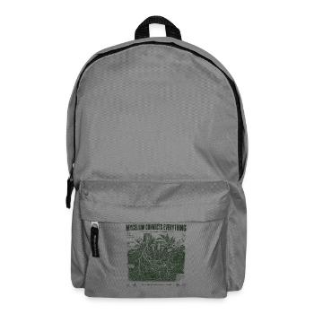 Myzel verbindet alles - Rucksack - Mittelgrau - Vorne