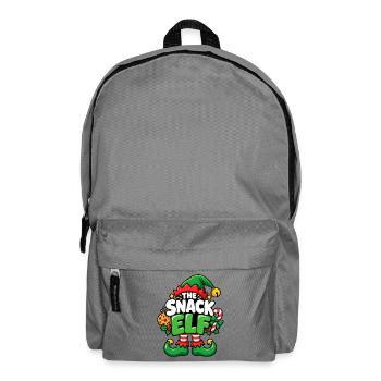 Snack Elf Weihnachtself - Rucksack - Mittelgrau - Vorne