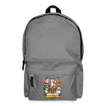 Holiday Dance-Off Festtagsmotif - Rucksack - Mittelgrau - Vorne