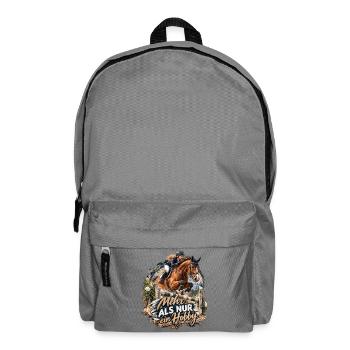 Mehr_als_nur_ein_Hobby - Rucksack - Mittelgrau - Vorne